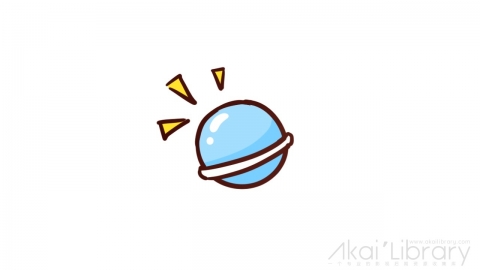 AE模板 卡通星球可爱表情花字弹幕元素