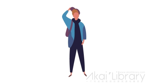 图片素材 扁平男生插画卡通日常角色人物-3
