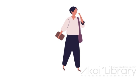 图片素材 扁平女人时尚插画卡通日常角色人物-11