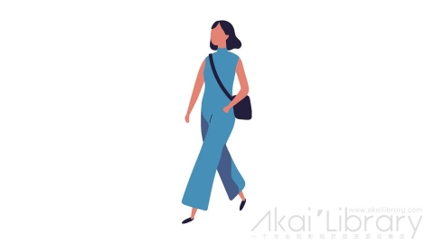图片素材 扁平女生女人插画卡通日常角色人物-1