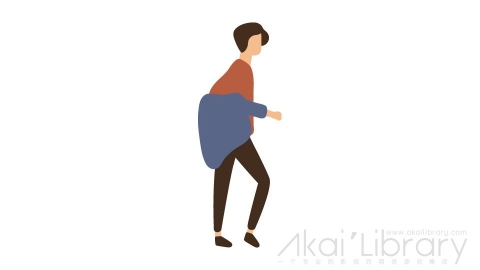 图片素材 扁平披衣服插画卡通日常角色人物-2