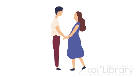 图片素材 扁平情侣男女插画卡通日常角色人物-35
