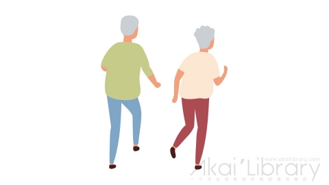 图片素材 扁平老人跑步运动插画卡通日常角色人物-13