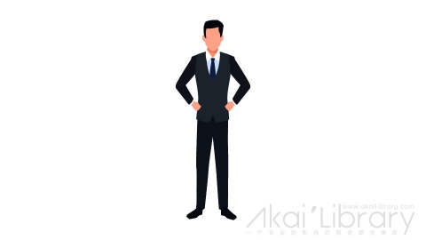 图片素材 扁平商务人士男人办公人物角色-2