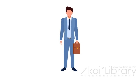 图片素材 扁平商务人士男人办公人物角色-3
