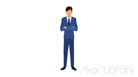 图片素材 扁平商务人士男人办公人物角色-4