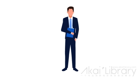 图片素材 扁平商务人士男人办公人物角色-5