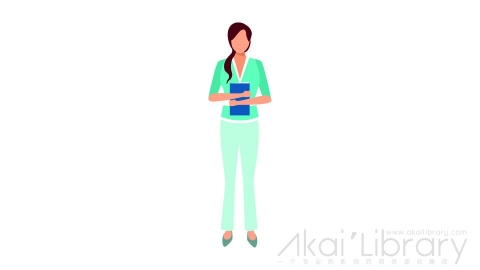 图片素材 扁平商务人士女人办公人物角色-7