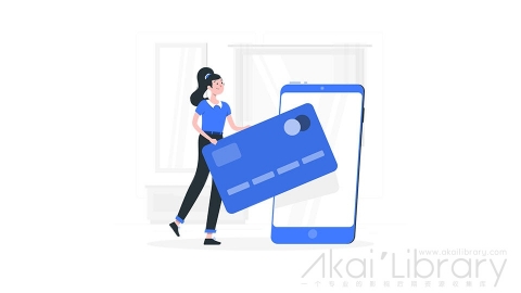 图片素材 移动支付插画扁平场景