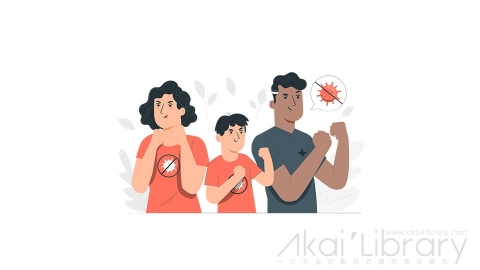 图片素材 抗击冠状病毒防疫抗疫战疫情插画扁平场景