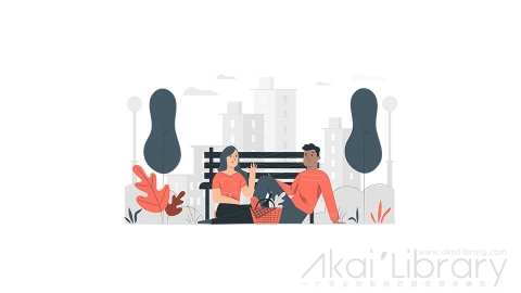 图片素材 公园游玩放松户外休闲插画扁平场景