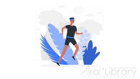 图片素材 跑步运动奔跑狂奔冲刺插画扁平场景