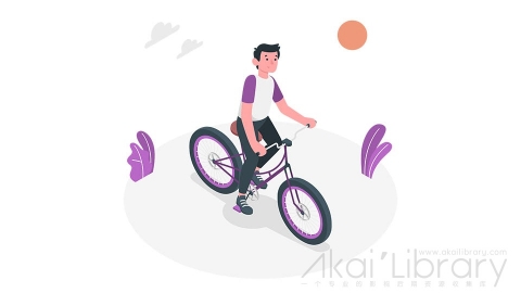 图片素材 骑自行车兜风骑行等距立体场景