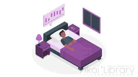 图片素材 睡眠分析解梦等距立体场景
