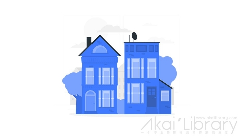 图片素材 房子楼房房屋住宅建筑物插画扁平场景