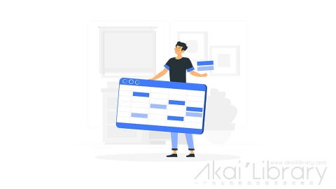 图片素材 表格excel办公工具插画扁平场景