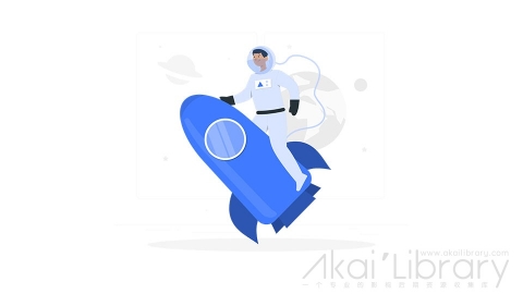 图片素材 太空宇宙航天星球插画扁平场景