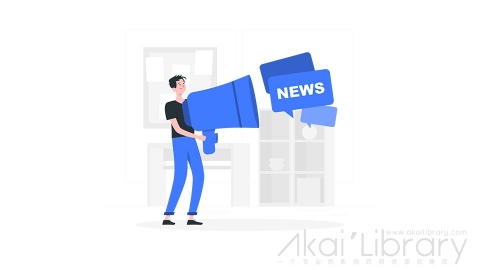 图片素材 新闻消息讯息报道传播插画扁平场景