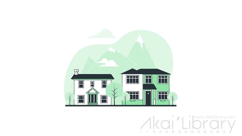 图片素材 房子楼房房屋住宅建筑物线条扁平场景