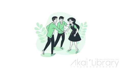 图片素材 击掌合作庆祝团结线条扁平场景