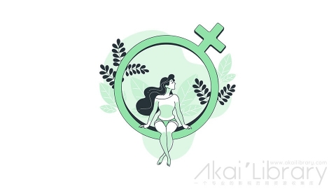 图片素材 妇女节女性力量线条扁平场景