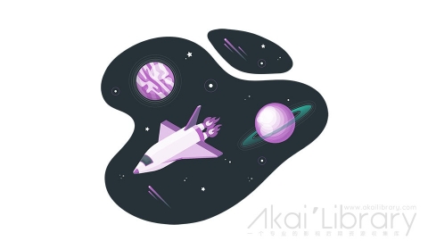 图片素材 太空宇宙航天星球等距立体场景