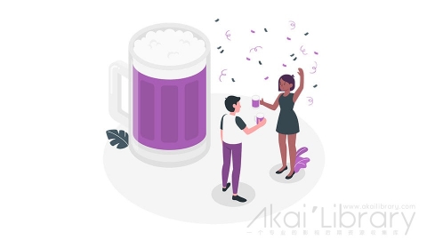 图片素材 干杯喝酒啤酒庆祝等距立体场景