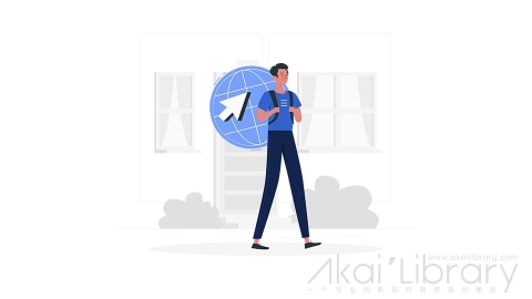 图片素材 网络wifi在线流量插画扁平场景