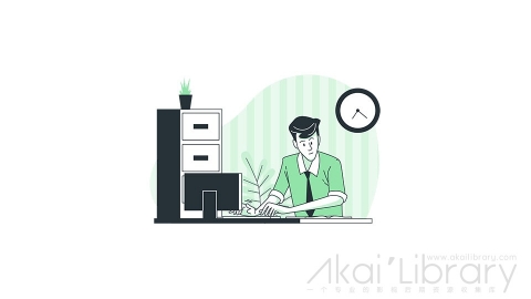 图片素材 工作办公插画扁平场景