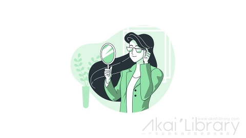 图片素材 配眼镜挑选插画扁平场景