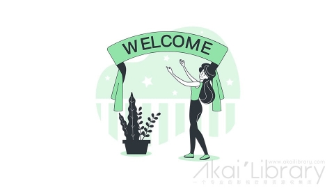 图片素材 欢迎迎新联欢会庆祝插画扁平场景