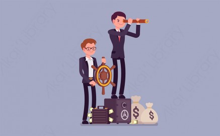 图片素材 扁平商务办公人物角色-59