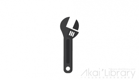 图片素材 扁平扳手工具工业-04