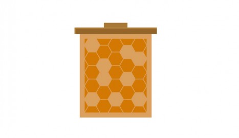 图片素材 扁平蜂蜜液体甜品农业-07