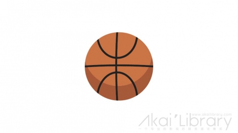图片素材 扁平运动球类篮球-7
