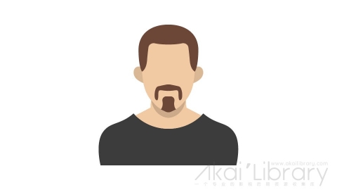 图片素材 扁平外国男人头像-3
