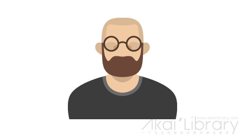 图片素材 扁平外国男人头像-5
