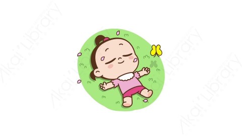 视频素材 可爱呆萌小女孩动态表情包_01_03