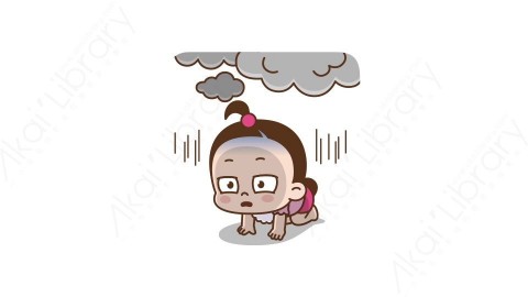 视频素材 视频素材 可爱呆萌小女孩动态表情包_01_18