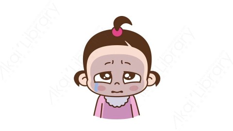 视频素材 可爱呆萌小女孩动态表情包_02_10