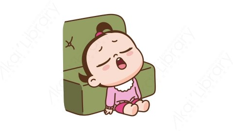 视频素材 可爱呆萌小女孩动态表情包_02_18
