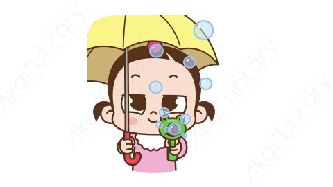 视频素材 可爱呆萌小女孩动态表情包_02_19