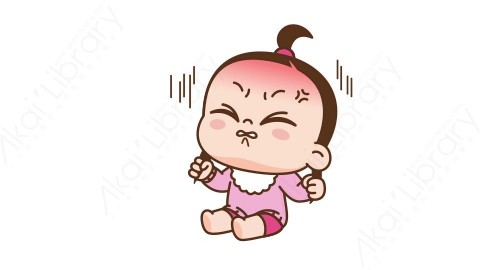 视频素材 可爱呆萌小女孩动态表情包_02_24