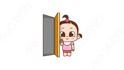 视频素材 可爱呆萌小女孩动态表情包_04_21