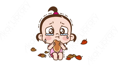 视频素材 可爱呆萌小女孩动态表情包_09_29