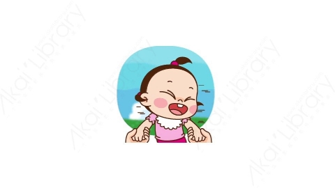 视频素材 可爱呆萌小女孩动态表情包_18_12