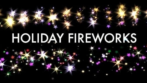视频素材 节日烟花星星闪烁动画视频素材holiday-fireworks-full-hd-ZQKCV5A