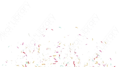 视频素材 喷射爆开彩带纸屑动画视频素材wedding-confetti-10