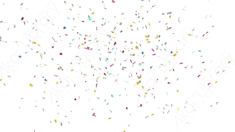 视频素材 喷射彩带五彩纸屑庆贺恭喜开业视频素材celebration-confetti-pack-12