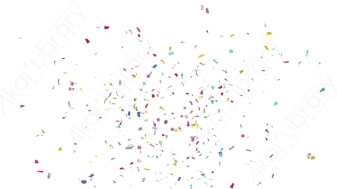 视频素材 喷射彩带五彩纸屑庆贺恭喜开业视频素材celebration-confetti-pack-15